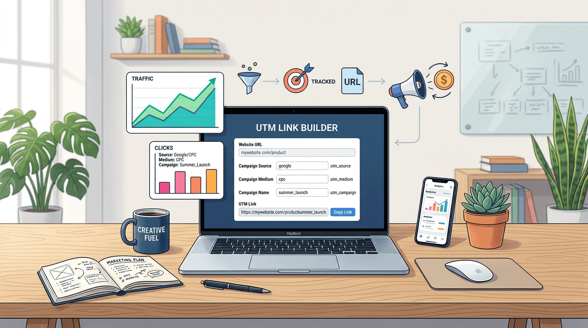 How to Use the Free Liinks UTM Link Builder to Track Campaign Traffic