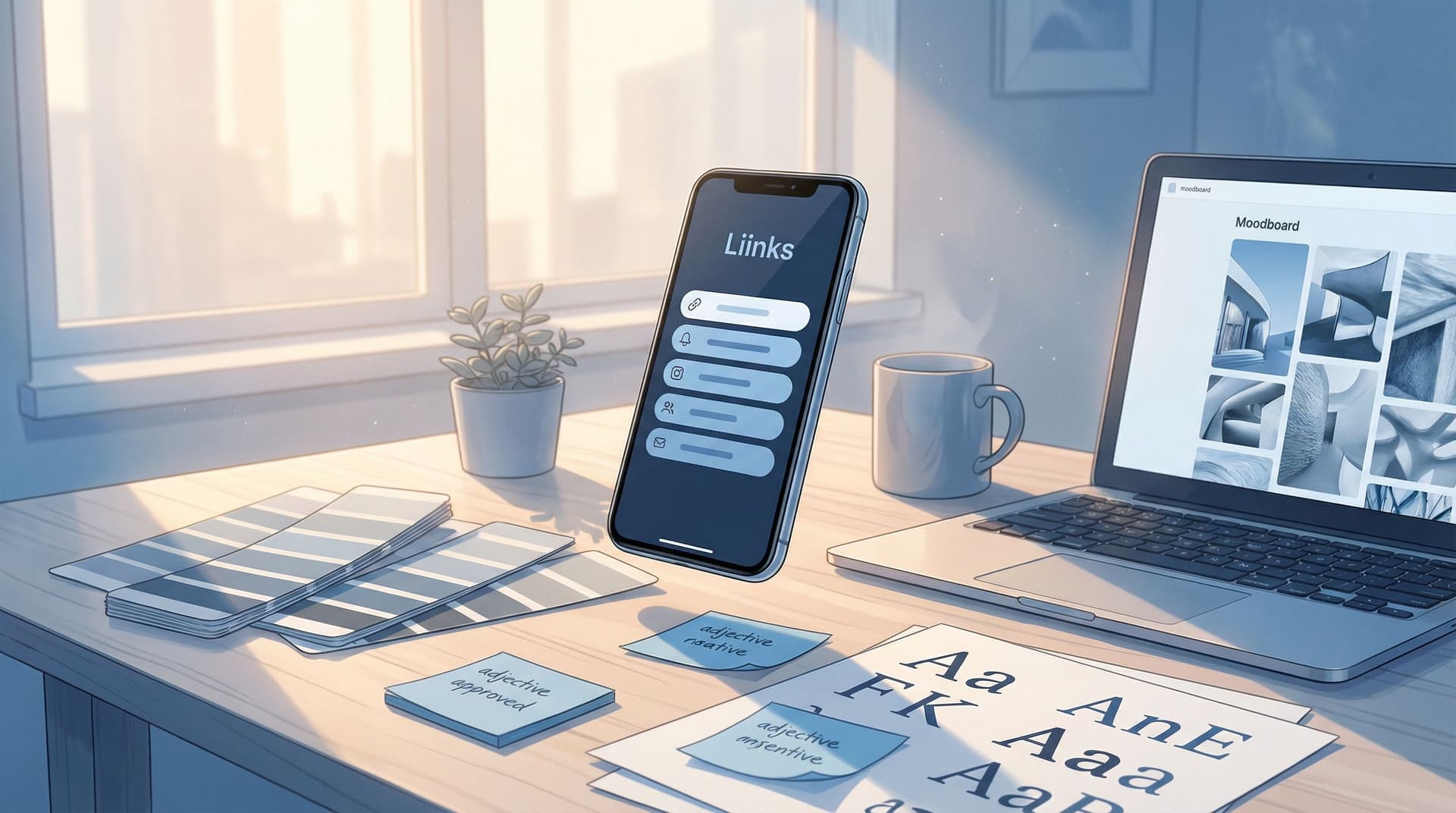 Link in Bio, But Make It a Brand: How to Turn Your Liinks Page into a Mini Style Guide