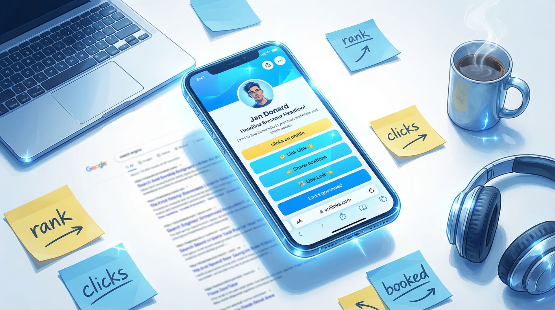 SEO for People Who Don’t Want a Website: How to Make Your Liinks Page Actually Rank
